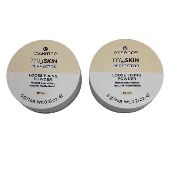 Essence My Skin Perfector Loose Fixing Powder Fair Lot of 2 - Picture 1 of 5